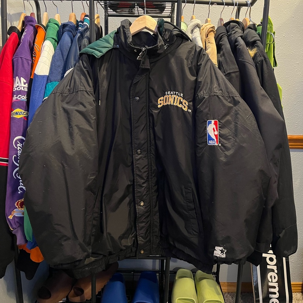 Vintage 1994 Seattle Supersonics Starter Jacket